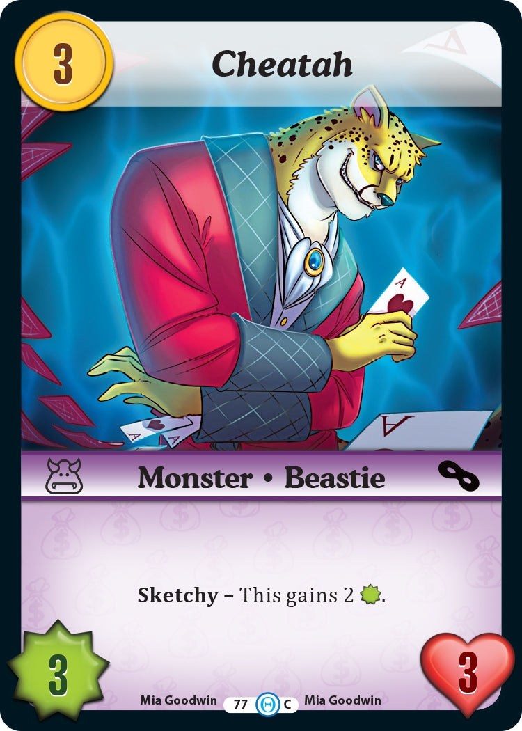 Image for Cheatah (The Desolation of Blarg) (77) - Munchkin CCG