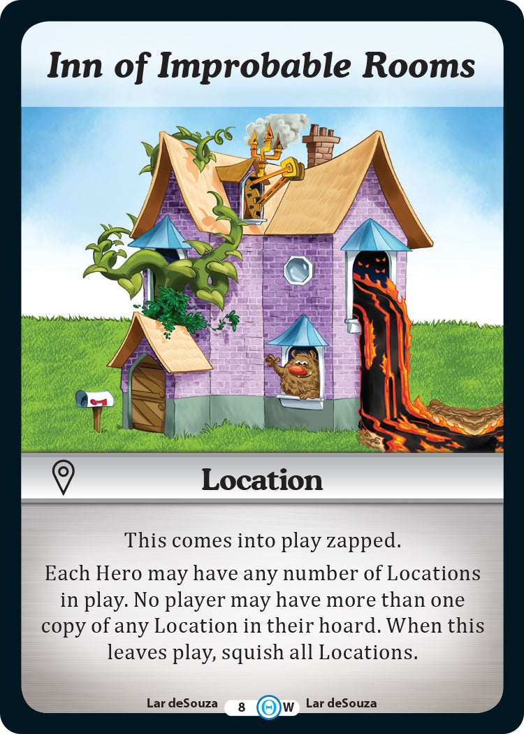 Image for Inn of Improbable Rooms (The Desolation of Blarg) (8) - Munchkin CCG