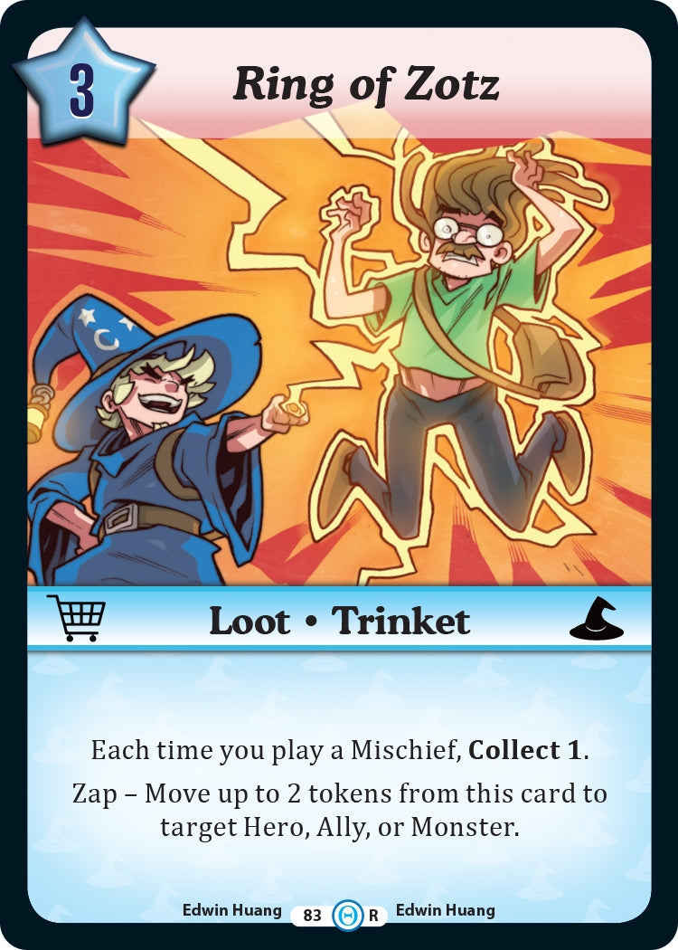 Image for Ring of Zotz (The Desolation of Blarg) (83) - Munchkin CCG