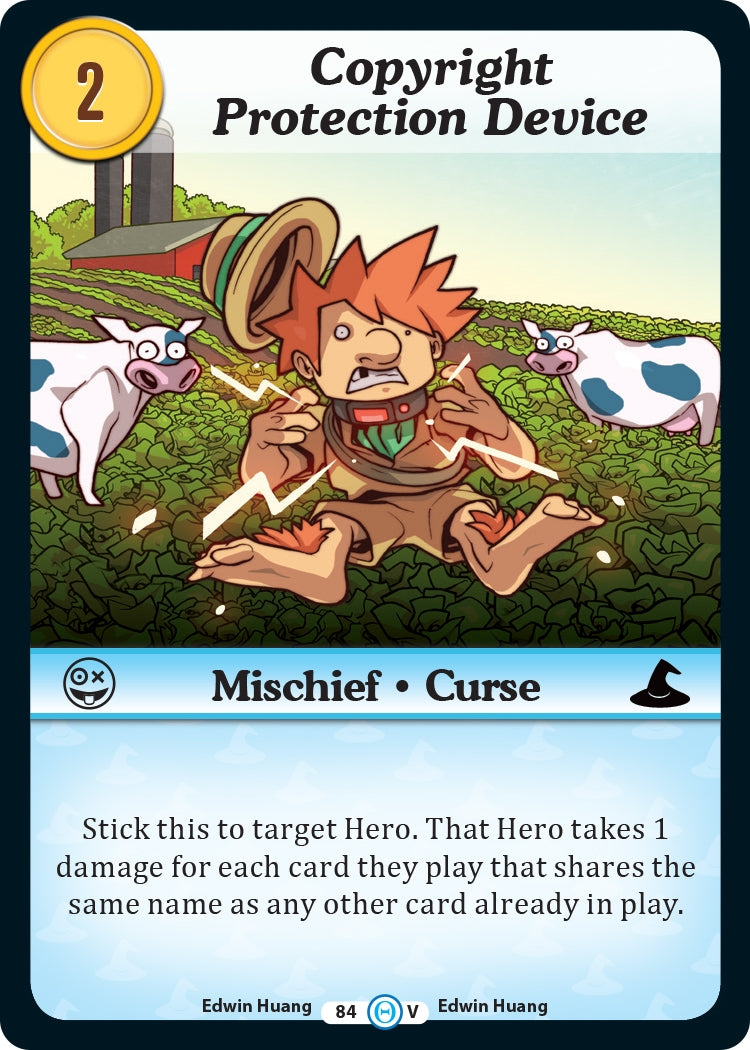 Image for Copyright Protection Device (The Desolation of Blarg) (84) - Munchkin CCG