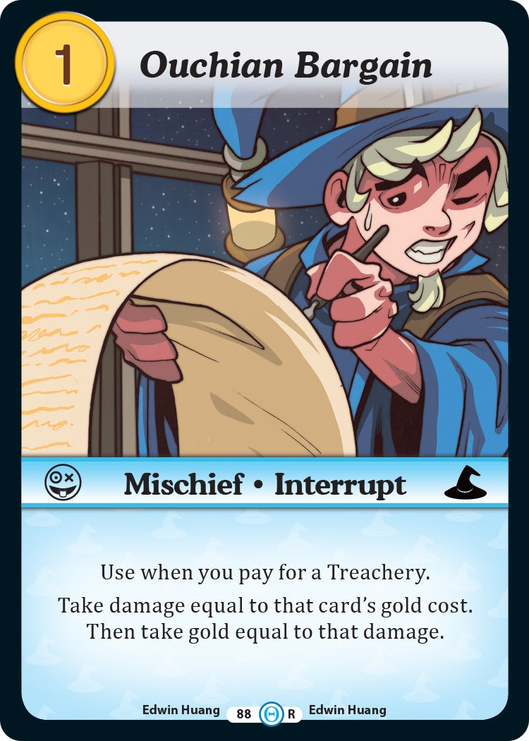 Image for Ouchian Bargain (The Desolation of Blarg) (88) - Munchkin CCG