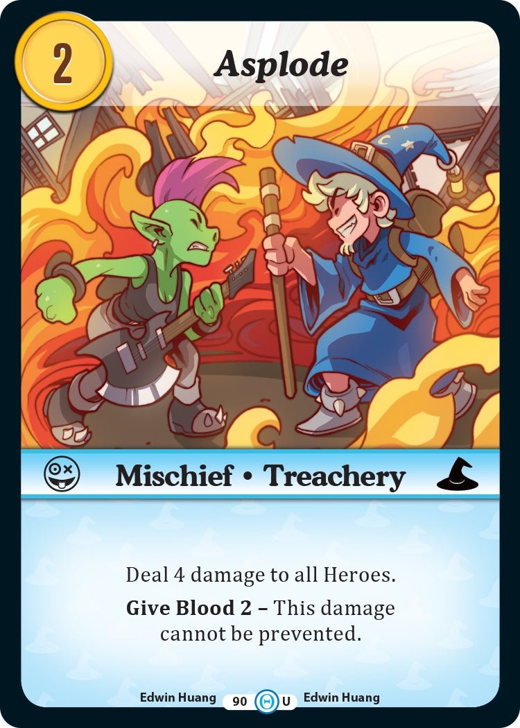 Image for Asplode (The Desolation of Blarg) (90) - Munchkin CCG