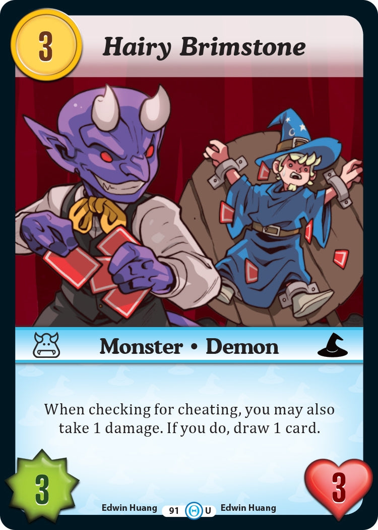 Image for Hairy Brimstone (The Desolation of Blarg) (91) - Munchkin CCG