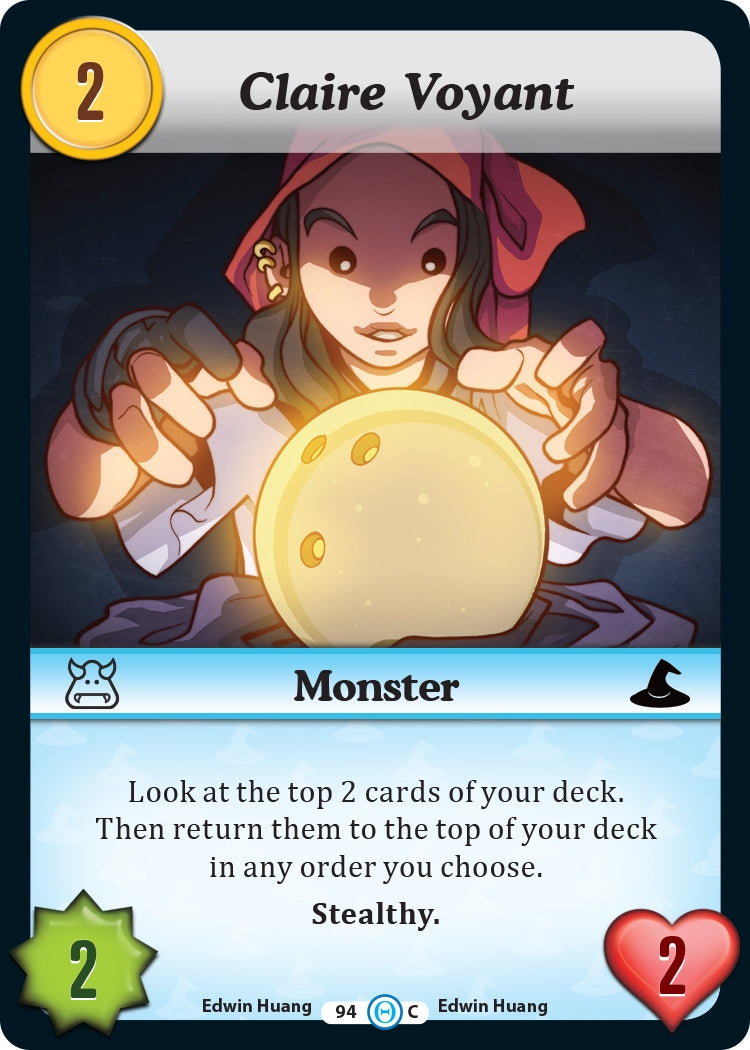 Image for Claire Voyant (The Desolation of Blarg) (94) - Munchkin CCG