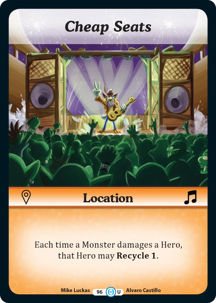 Image for Cheap Seats (The Desolation of Blarg) (96) - Munchkin CCG