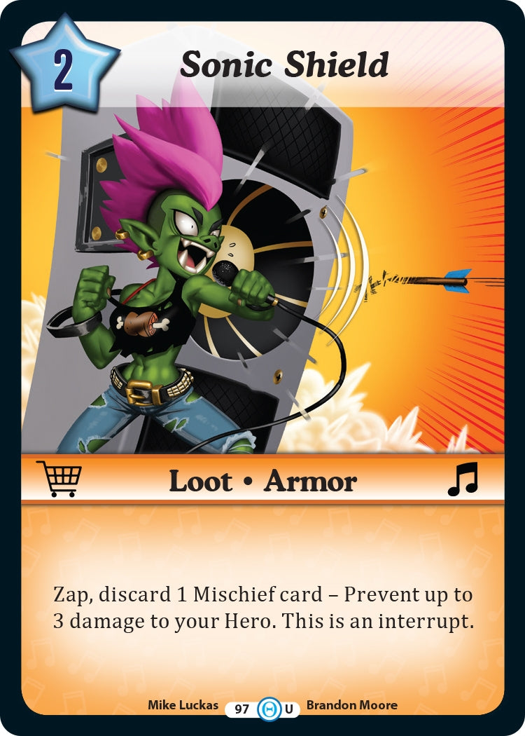 Image for Sonic Shield (The Desolation of Blarg) (97) - Munchkin CCG