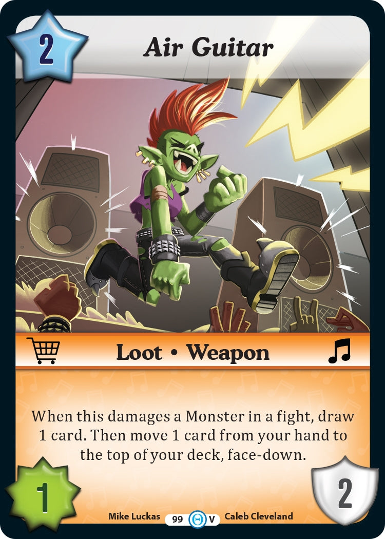 Image for Air Guitar (The Desolation of Blarg) (99) - Munchkin CCG