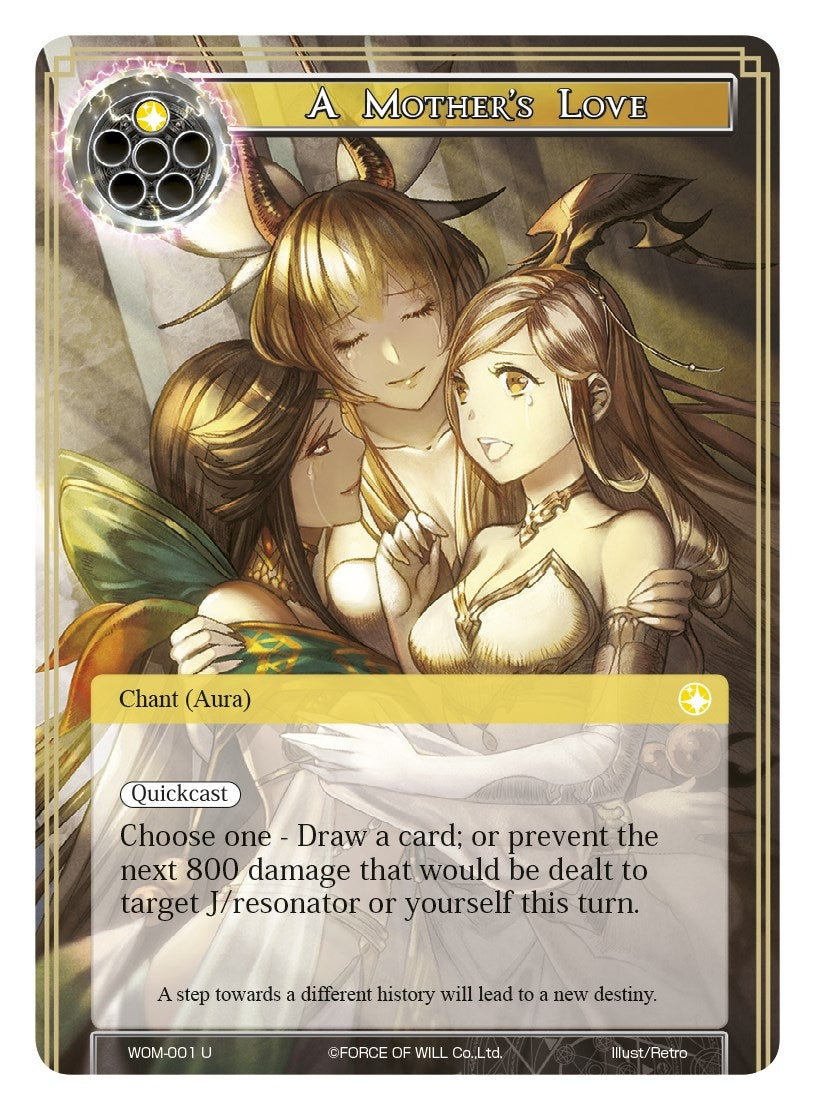 Image for A Mother's Love (Winds of the Ominous Moon) (WOM-001) - Force of Will