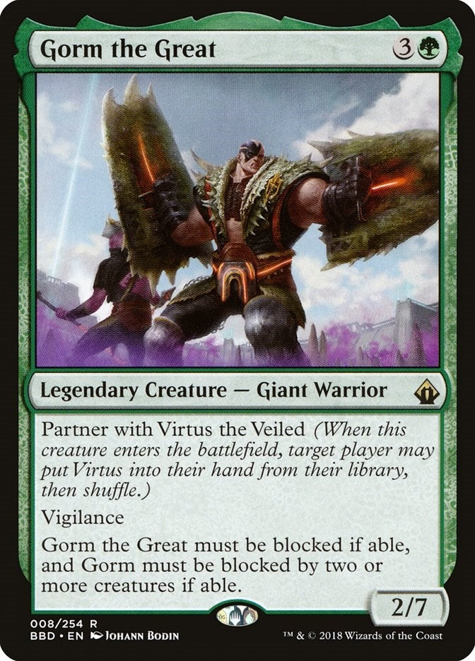Image for Gorm the Great (Battlebond) (8) - Magic: The Gathering
