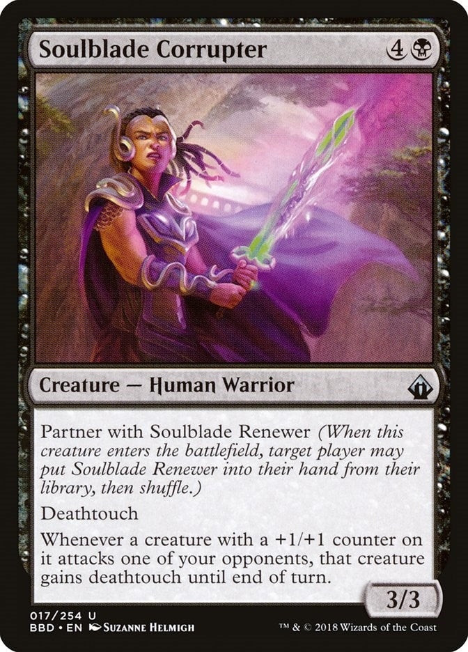 Image for Soulblade Corrupter (Battlebond) (17) - Magic: The Gathering