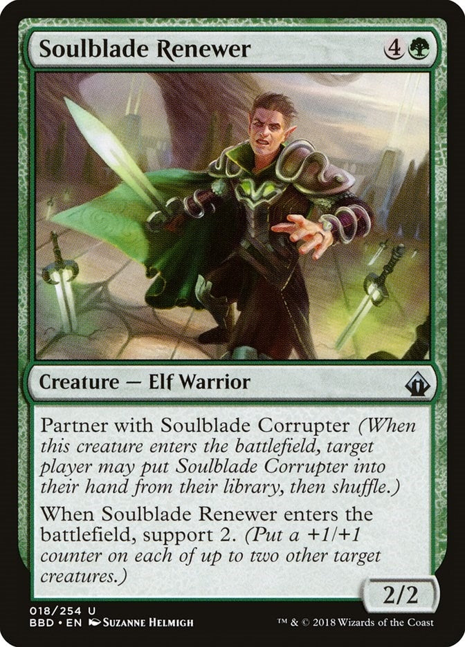 Image for Soulblade Renewer (Battlebond) (18) - Magic: The Gathering