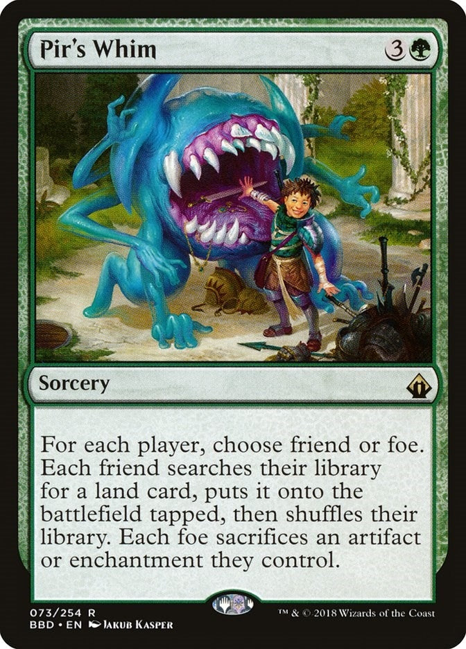 Image for Pir's Whim (Battlebond) (73) - Magic: The Gathering