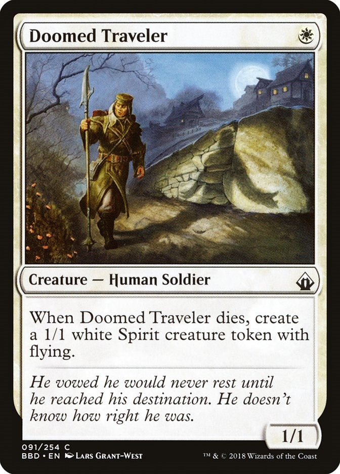 Image for Doomed Traveler (Battlebond) (91) - Magic: The Gathering