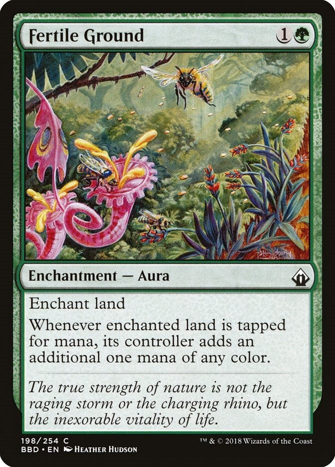 Image for Fertile Ground (Battlebond) (198) - Magic: The Gathering