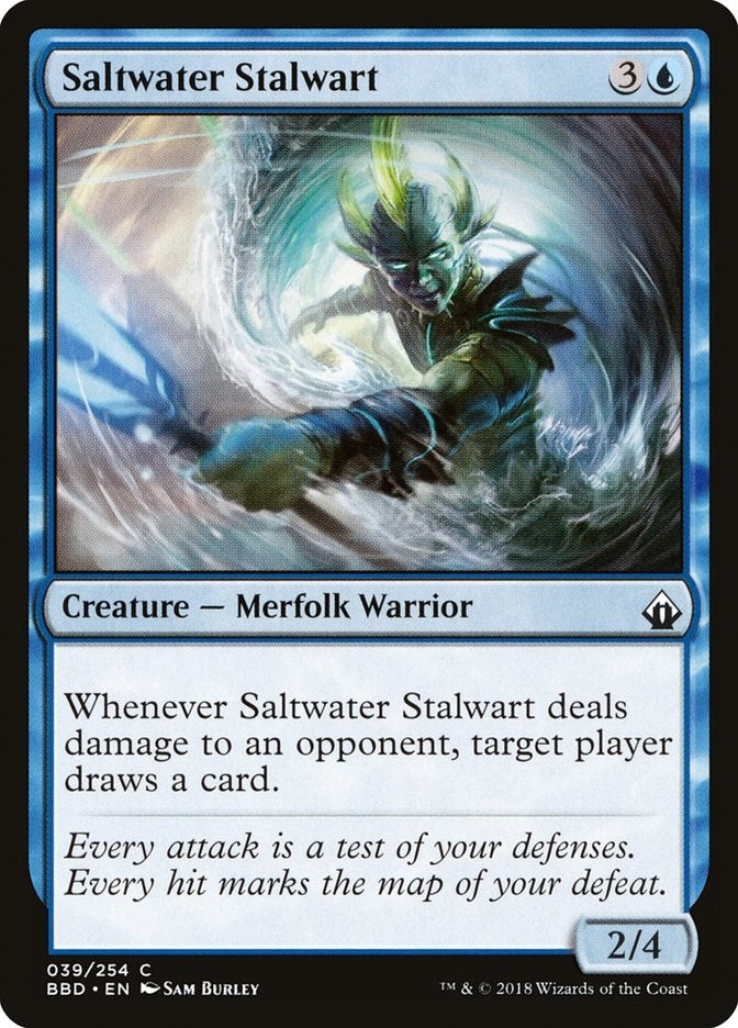 Image for Saltwater Stalwart (Battlebond) (39) - Magic: The Gathering