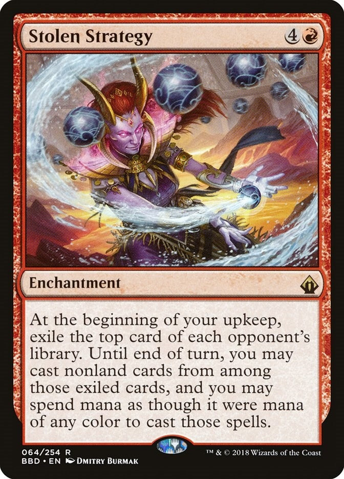 Image for Stolen Strategy (Battlebond) (64) - Magic: The Gathering