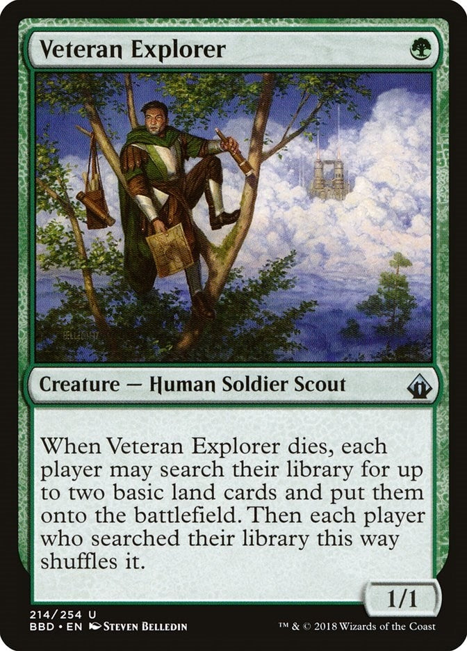 Image for Veteran Explorer (Battlebond) (214) - Magic: The Gathering