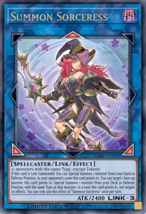 Image for Summon Sorceress (Shonen Jump Magazine Promos) (JUMP-EN084) - YuGiOh
