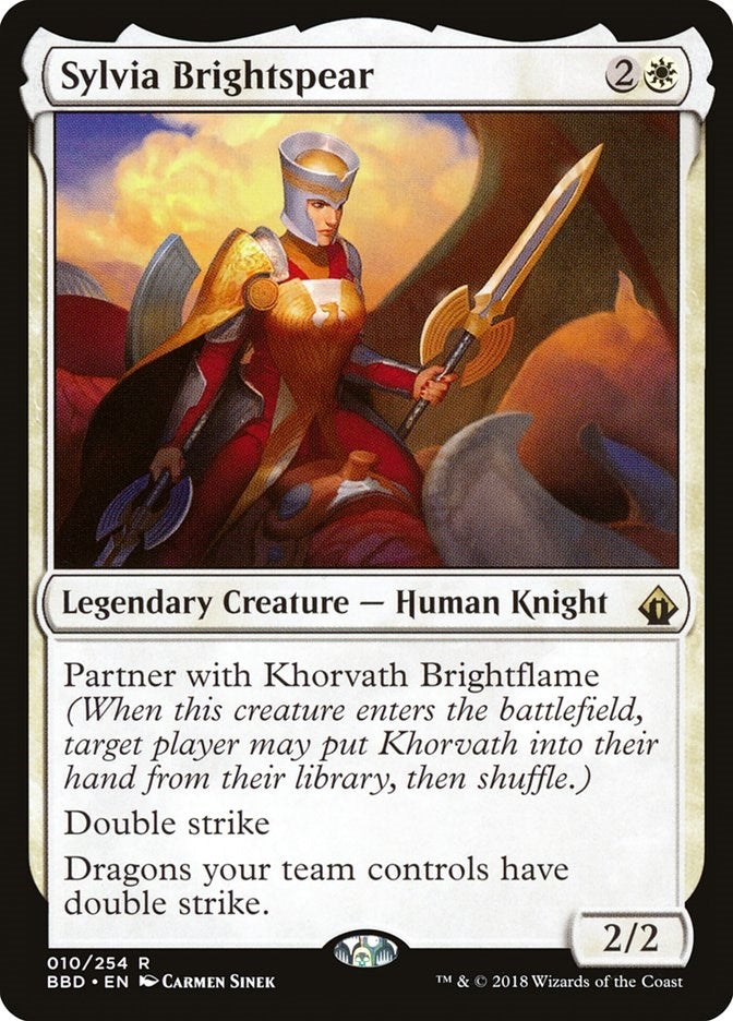 Image for Sylvia Brightspear (Battlebond) (10) - Magic: The Gathering