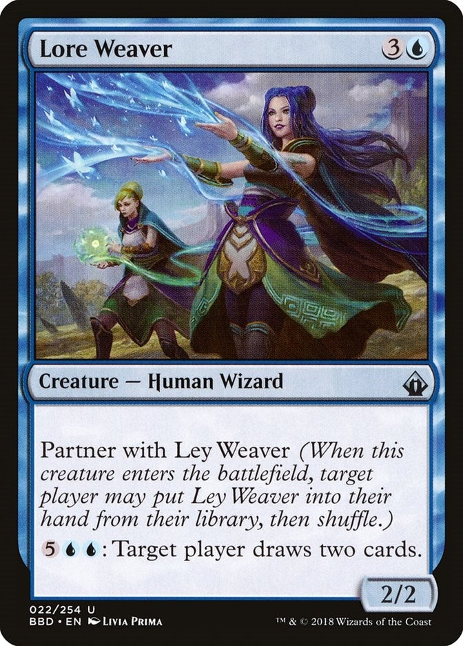Image for Lore Weaver (Battlebond) (22) - Magic: The Gathering