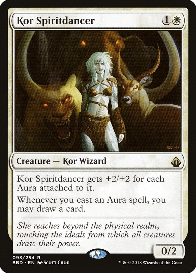 Image for Kor Spiritdancer (Battlebond) (93) - Magic: The Gathering