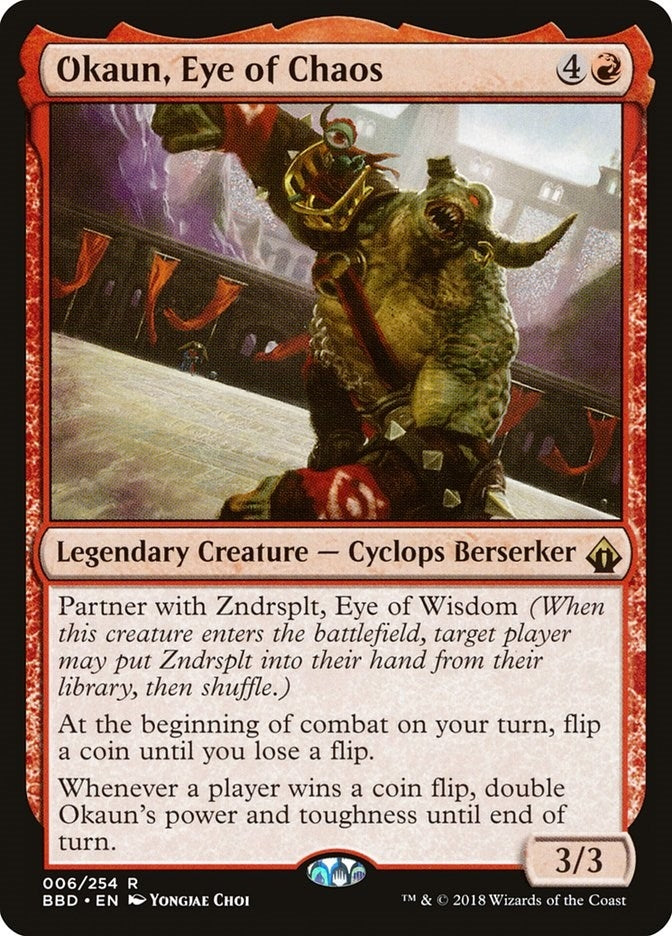 Image for Okaun, Eye of Chaos (Battlebond) (6) - Magic: The Gathering