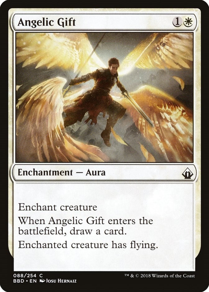 Image for Angelic Gift (Battlebond) (88) - Magic: The Gathering