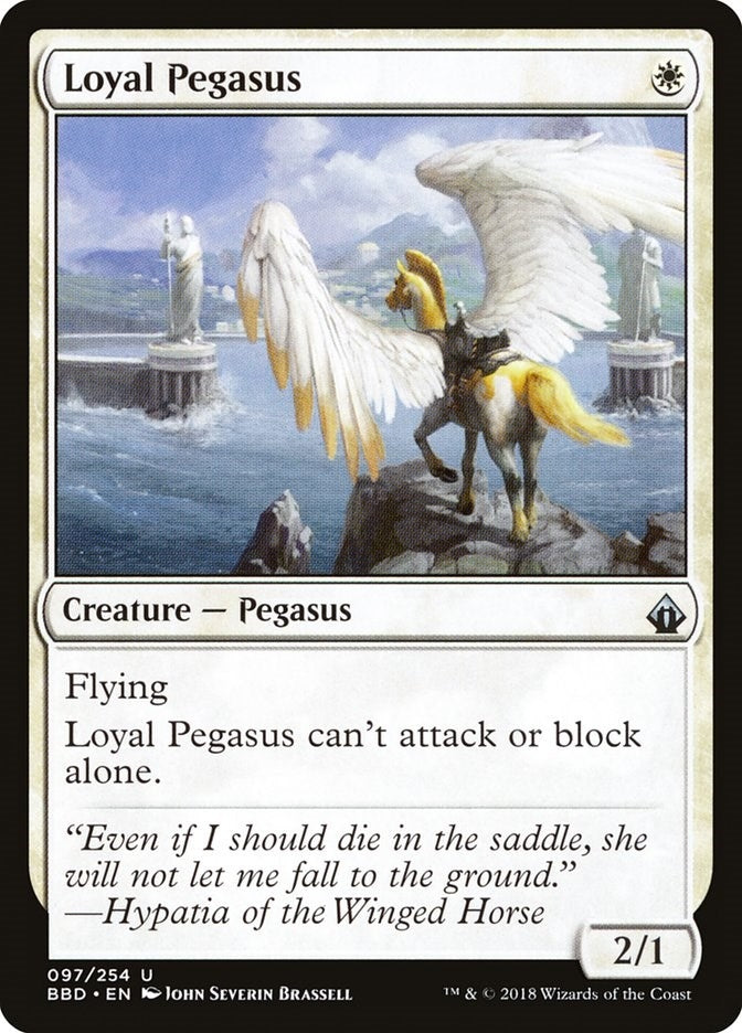 Image for Loyal Pegasus (Battlebond) (97) - Magic: The Gathering
