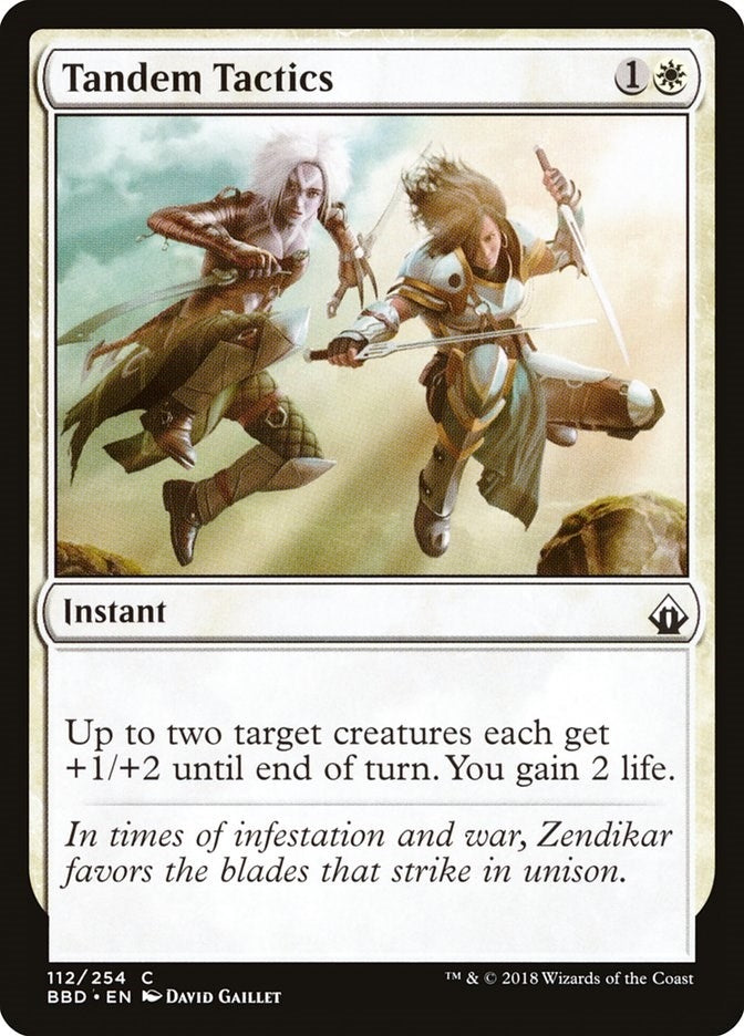Image for Tandem Tactics (Battlebond) (112) - Magic: The Gathering