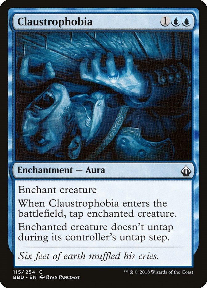 Image for Claustrophobia (Battlebond) (115) - Magic: The Gathering