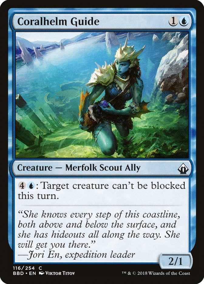 Image for Coralhelm Guide (Battlebond) (116) - Magic: The Gathering
