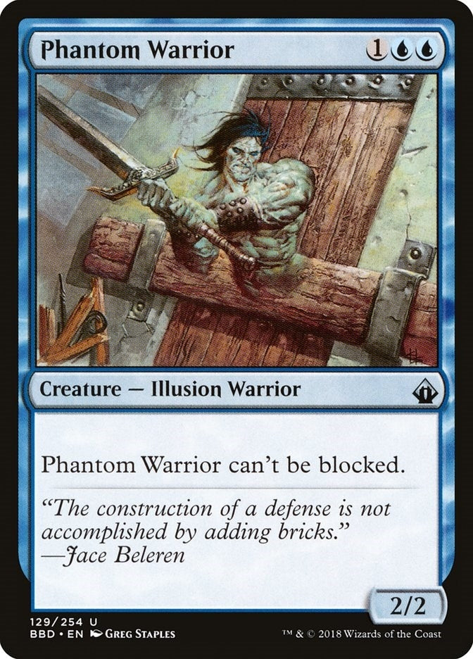Image for Phantom Warrior (Battlebond) (129) - Magic: The Gathering