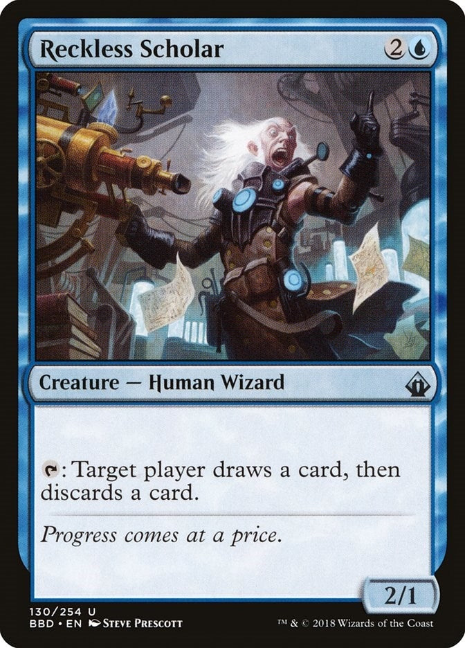 Image for Reckless Scholar (Battlebond) (130) - Magic: The Gathering