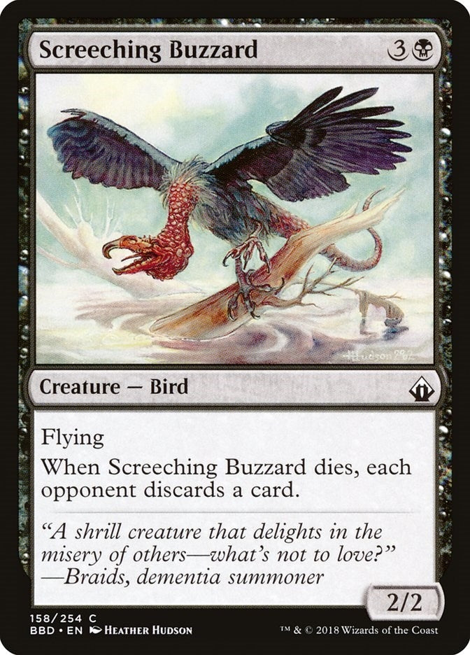 Image for Screeching Buzzard (Battlebond) (158) - Magic: The Gathering