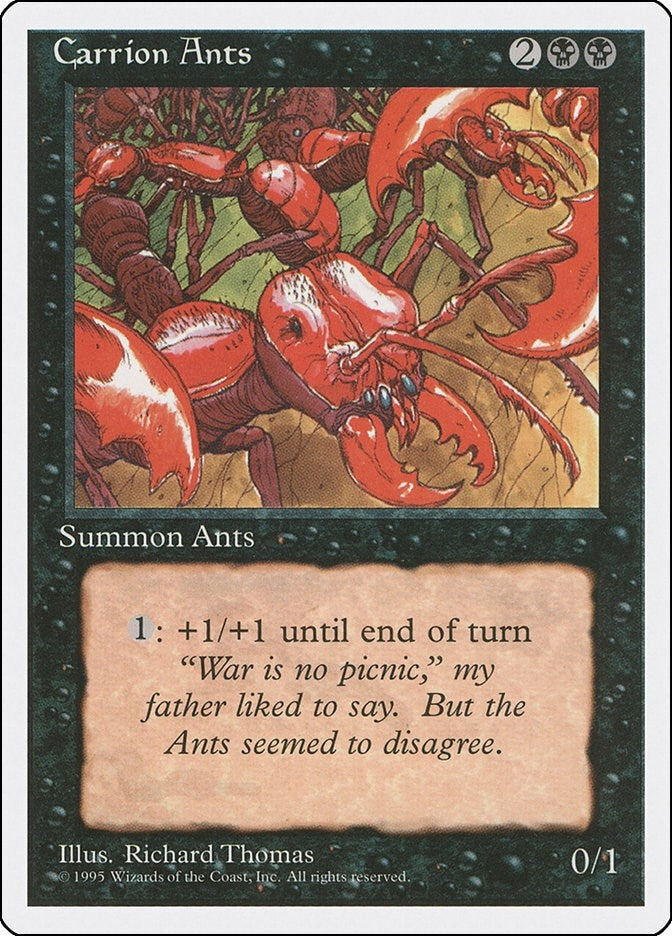 Image for Carrion Ants (Fourth Edition) - Magic: The Gathering