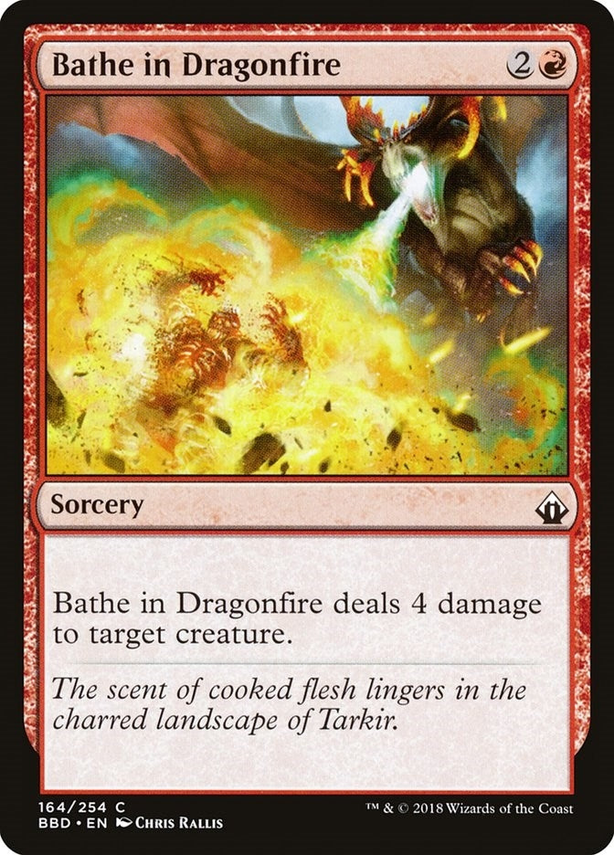 Image for Bathe in Dragonfire (Battlebond) (164) - Magic: The Gathering