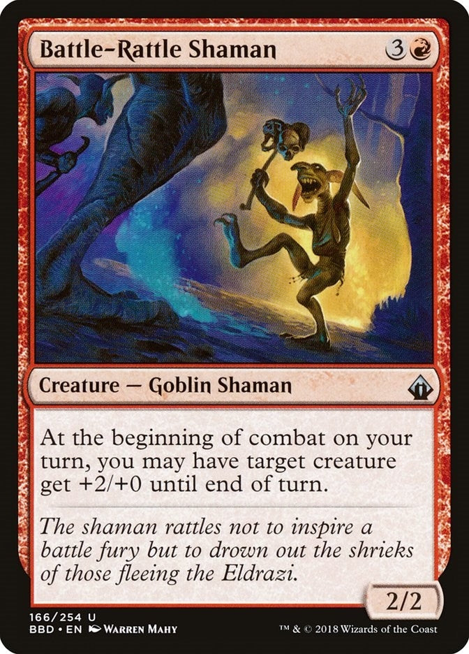 Image for Battle-Rattle Shaman (Battlebond) (166) - Magic: The Gathering