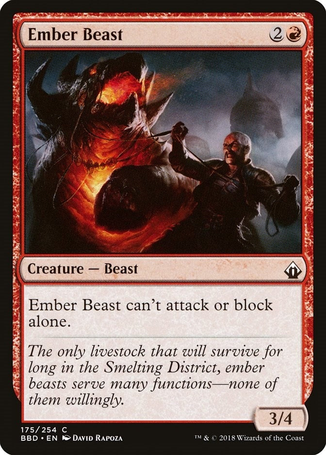 Image for Ember Beast (Battlebond) (175) - Magic: The Gathering