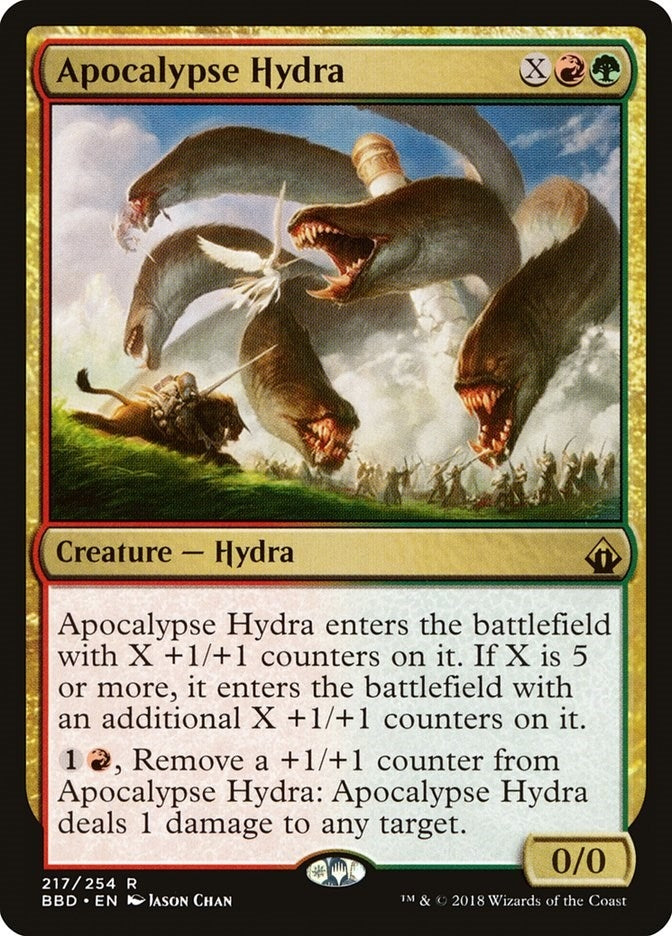 Image for Apocalypse Hydra (Battlebond) (217) - Magic: The Gathering