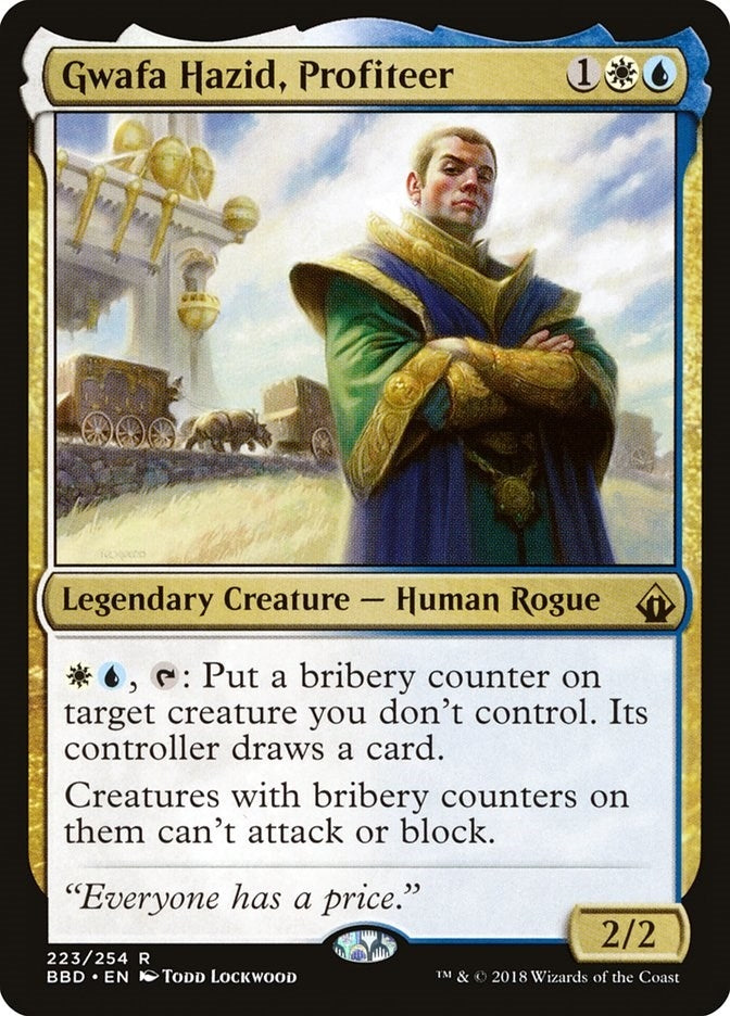 Image for Gwafa Hazid, Profiteer (Battlebond) (223) - Magic: The Gathering