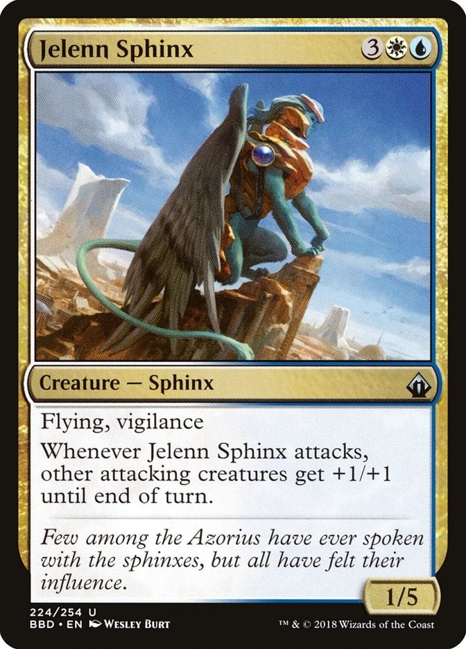 Image for Jelenn Sphinx (Battlebond) (224) - Magic: The Gathering