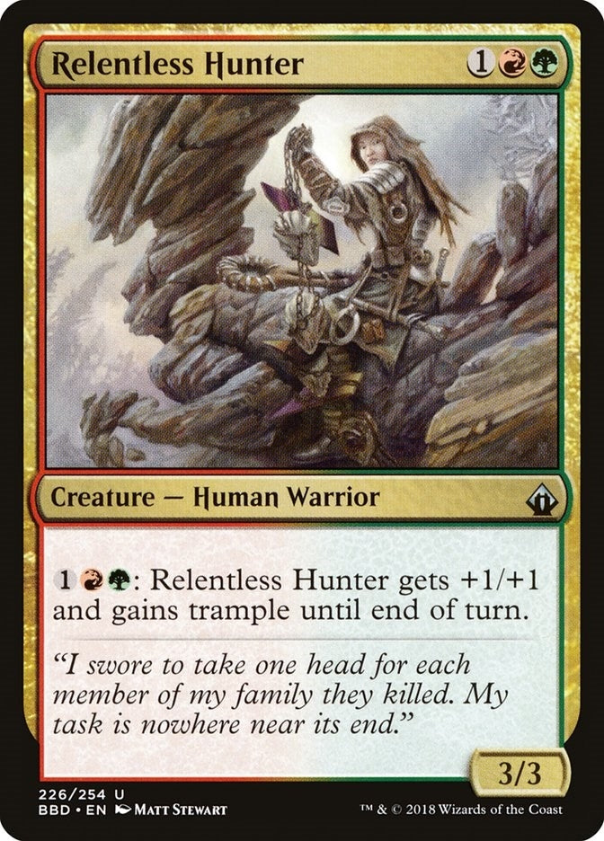 Image for Relentless Hunter (Battlebond) (226) - Magic: The Gathering