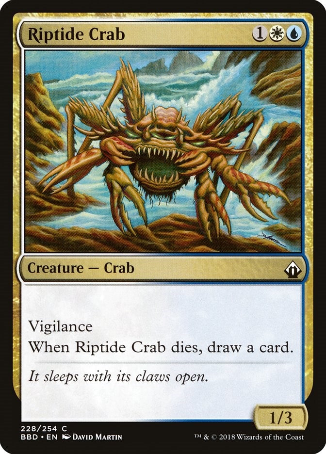 Image for Riptide Crab (Battlebond) (228) - Magic: The Gathering