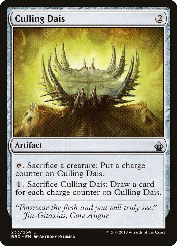 Image for Culling Dais (Battlebond) (233) - Magic: The Gathering