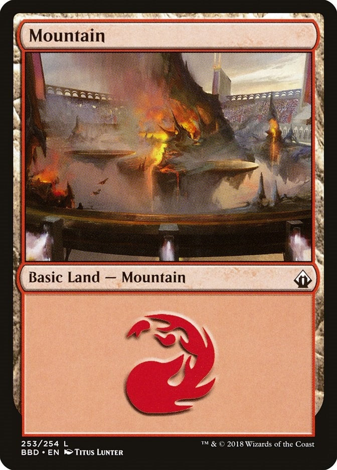 Image for Mountain (Battlebond) (253) - Magic: The Gathering