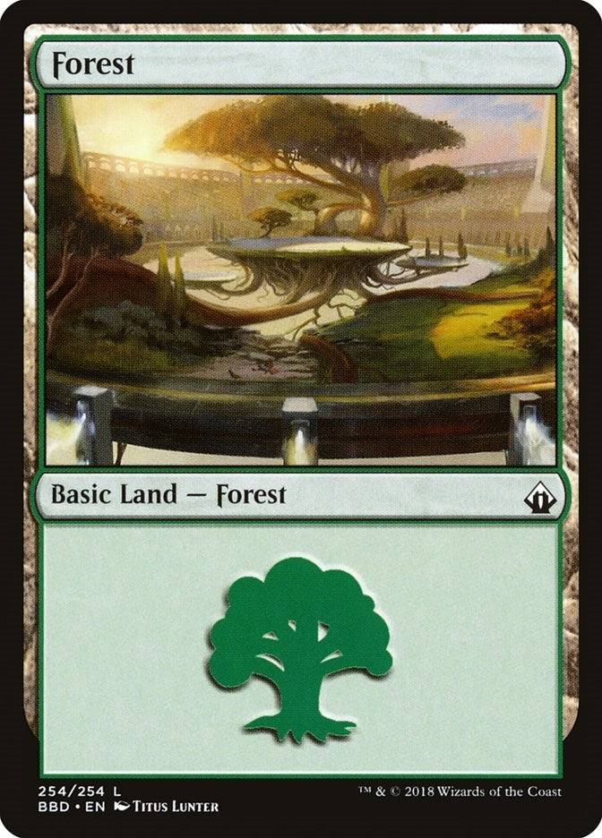 Image for Forest (Battlebond) (254) - Magic: The Gathering