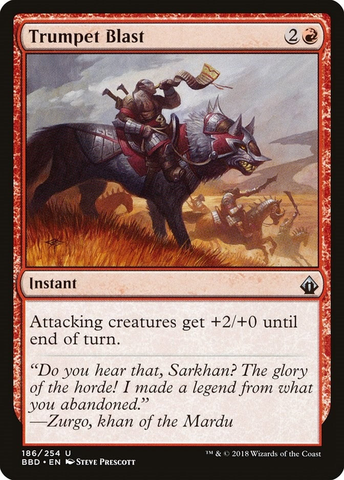Image for Trumpet Blast (Battlebond) (186) - Magic: The Gathering