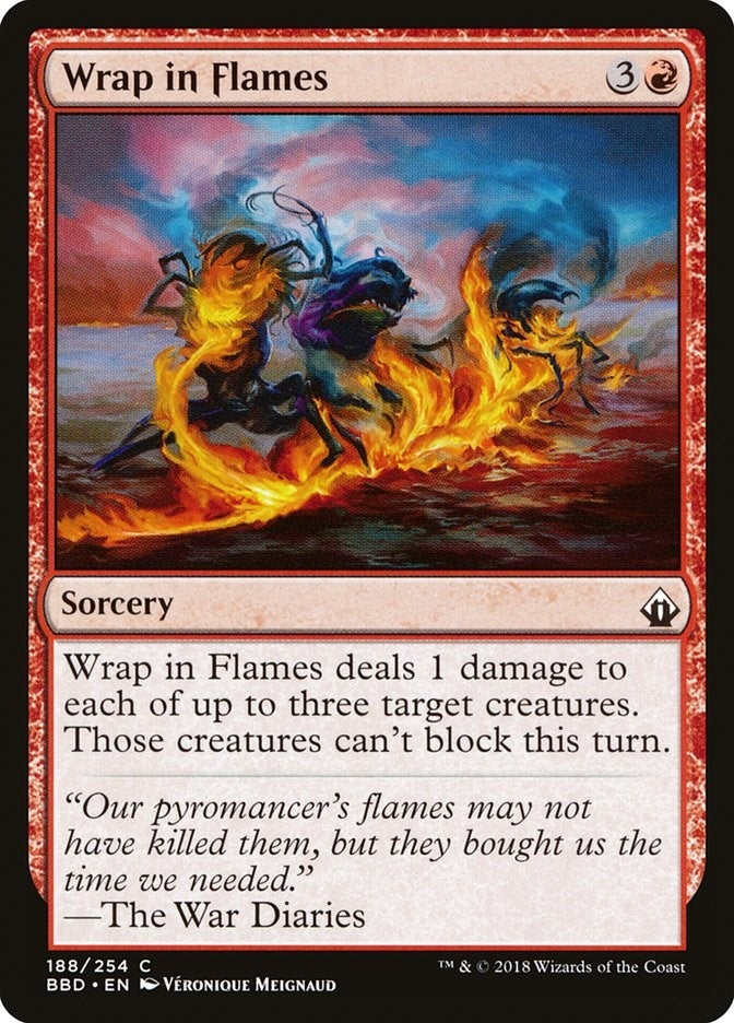 Image for Wrap in Flames (Battlebond) (188) - Magic: The Gathering