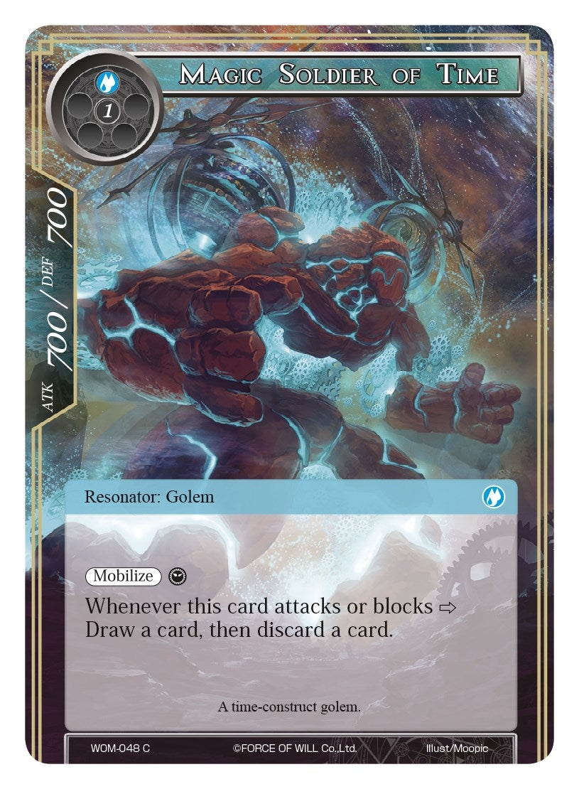 Image for Magic Soldier of Time (Winds of the Ominous Moon) (WOM-048) - Force of Will