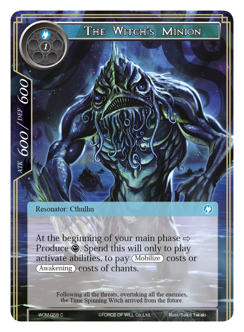 Image for The Witch's Minion (Winds of the Ominous Moon) (WOM-058) - Force of Will